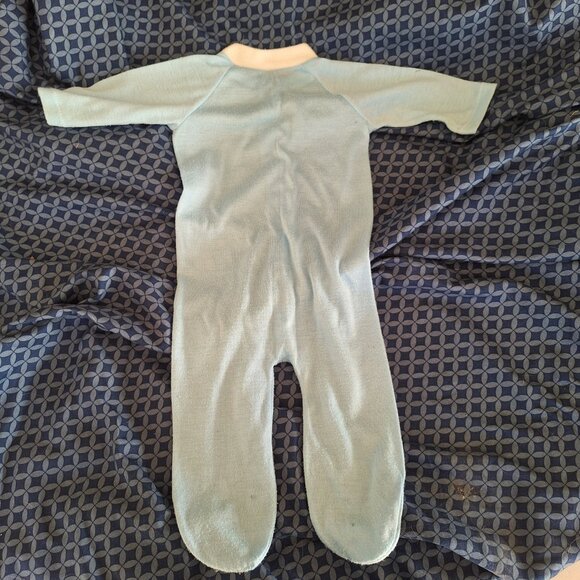 light blue with white collar pajamas - Picture 8 of 11